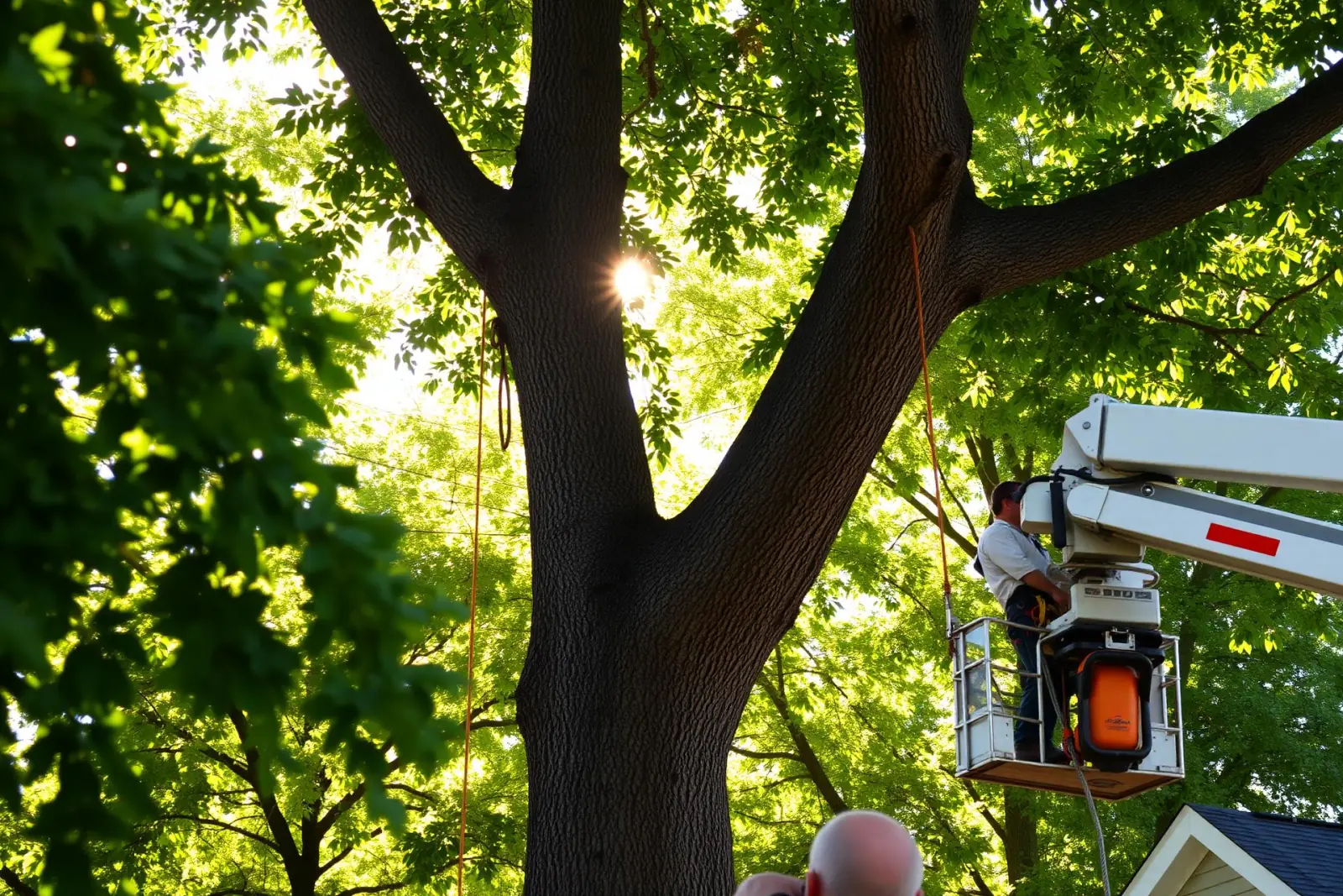 Bucket Truck Removal by Ontario Tree Removal in Mississauga, ON
